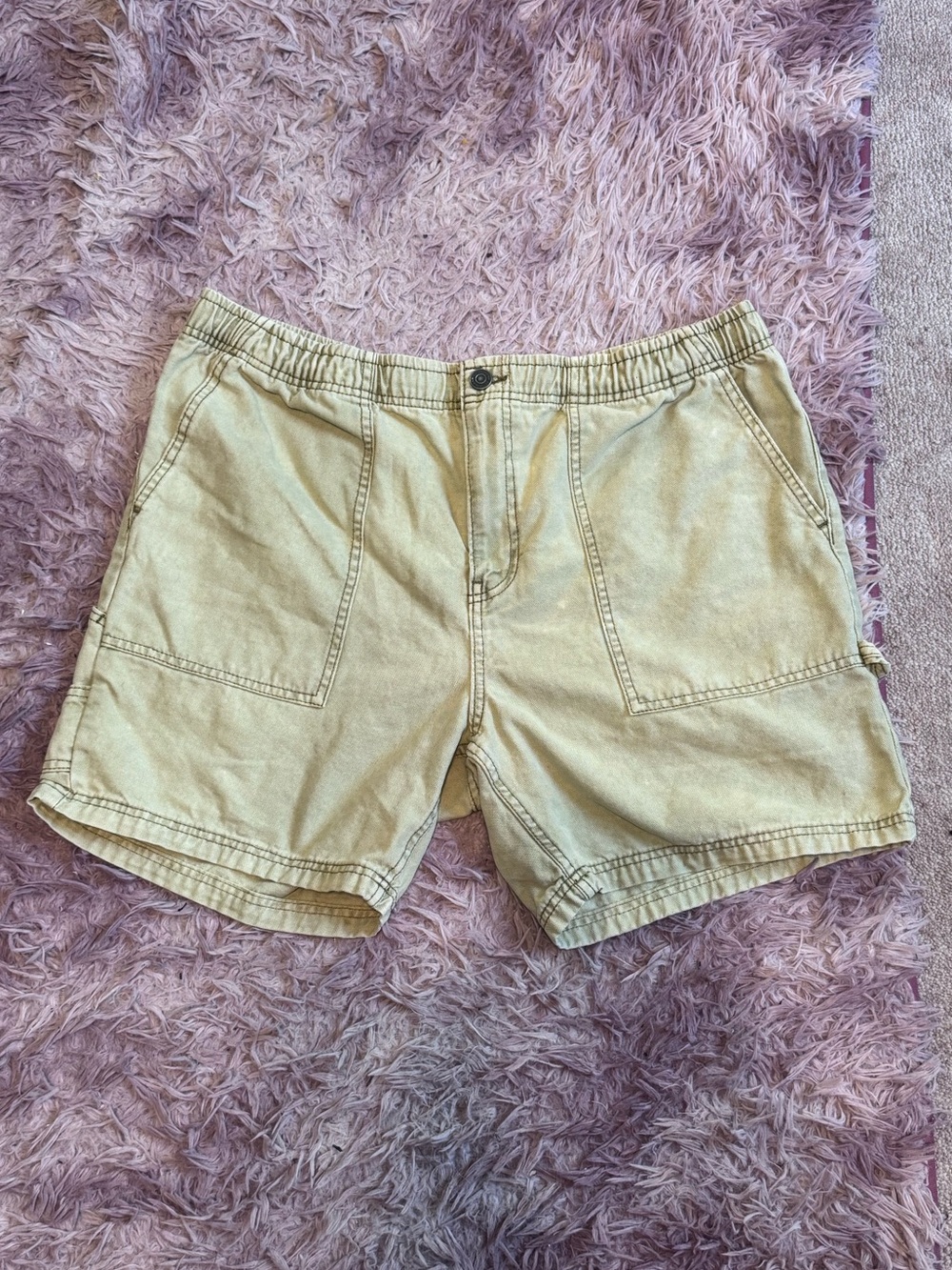 Cotton On Women's Tan Utility Cargo Shorts